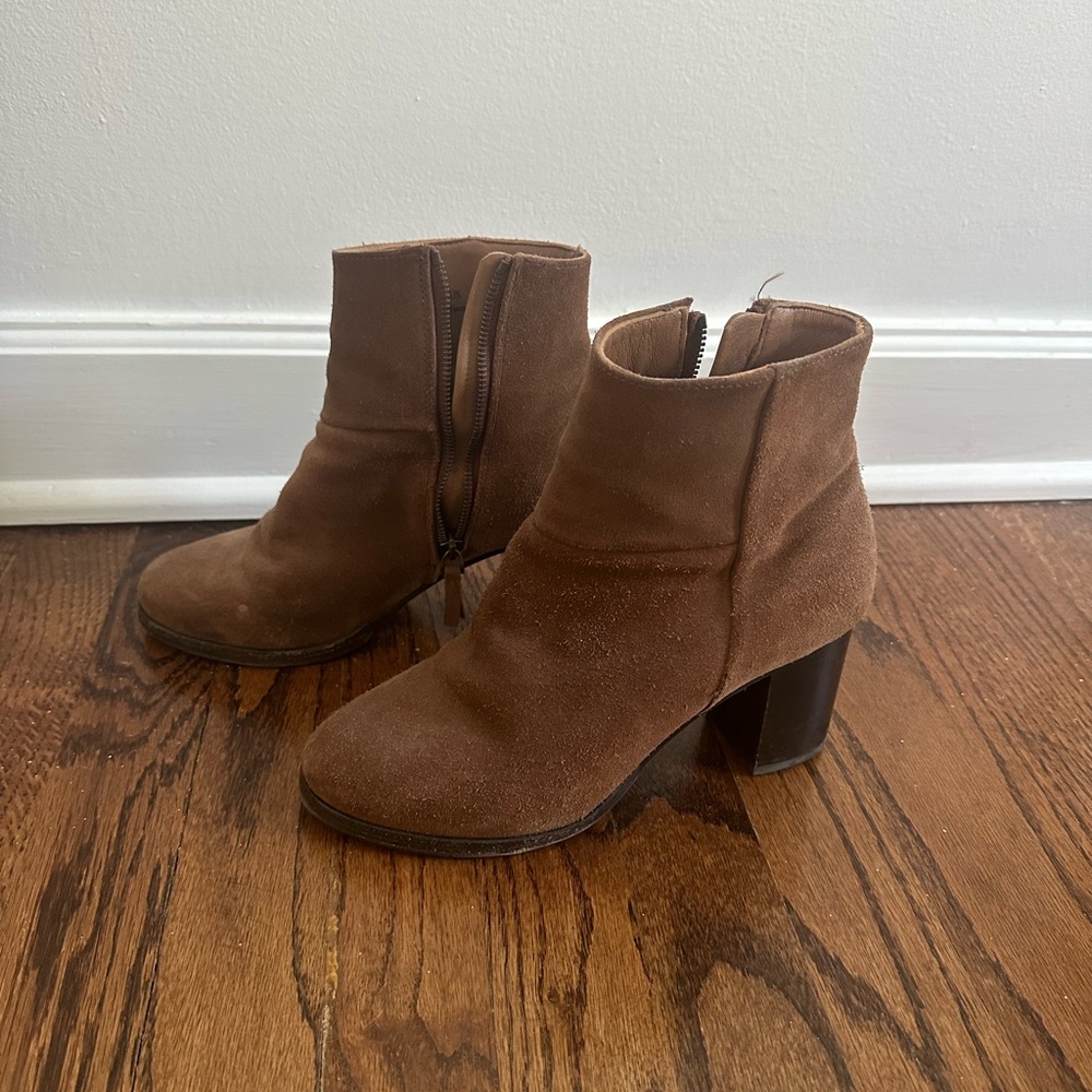 Thursday Boot Company Suede Heeled Boots